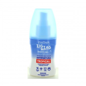 ZIG ZAG INSETTI VIA TROPICAL ANTIPUNTURA LOZIONE CORPO INODORE 50 ML , INSETTOREPELLENTI/DOPO PUNTURA, S158540, 83735