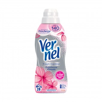 VERNEL AMMORBIDENTE CONCENTRATO FRESH CONTROL FRESCHEZZA FLOREALE 28 LAVAGGI 700 ML, AMMORBIDENTI, S158564, 83746