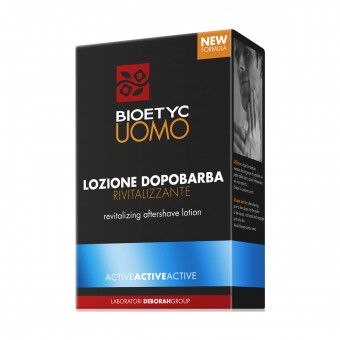 BIOETYC UOMO LOZIONE DOPOBARBA RIVITALIZZANTE ACTIVE 100 ML, DOPOBARBA, S158193, 83996