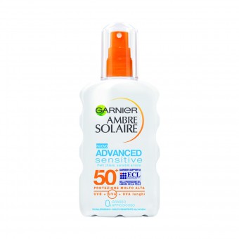 AMBRE SOLAIRE ADVANCE SENSITIVE SPRAY IP50+ 200 ML, SOLARI, S158844, 84062