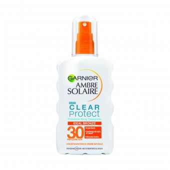 AMBRE SOLAIRE CLEAR PROTECT SPRAY IDEAL BRONZE IP30 200 ML, SOLARI, S158885, 84066