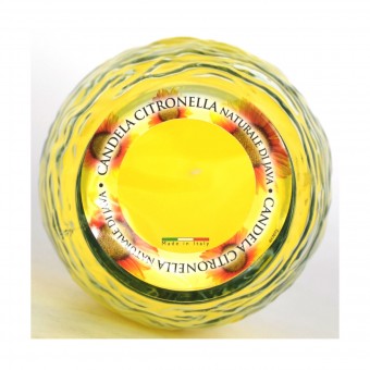 CITRONELLA INSETTICIDA IN BICCHIERE DIAMETRO 10 CM H.10,5 CM, INSETTICIDI VOLANTI, S090976, 84152