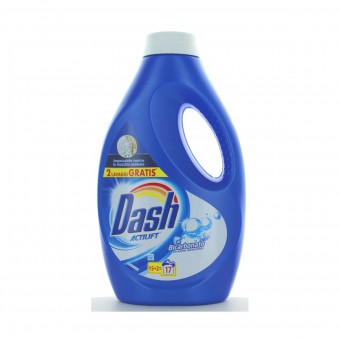 DASH DETERSIVO BUCATO LAVATRICE LIQUIDO ACTILIFT AL BICARBONATO 15+2 LAVAGGI+ BUONO SCONTO EURO 2,50 SU RIACQUISTO PODS, BUCATO LAVATRICE, S132965, 84216