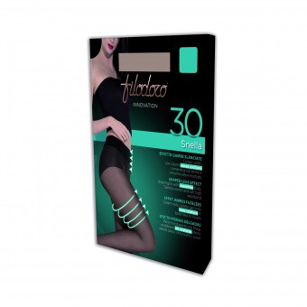 FILODORO COLLANT SNELLA VELATO 30 DENARI PLAYA TAGLIA 5/XL, CALZE, COLLANT & GAMBALETTI, S157050, 84416