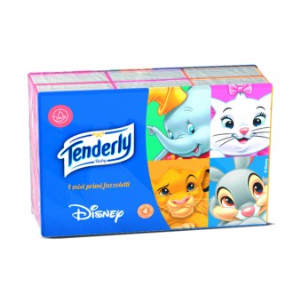 TENDERLY BABY FAZZOLETTI DISNEY 6 PACCHETTI DA 9 FAZZOLETTI, FAZZOLETTI / VELINE, S158491, 84499