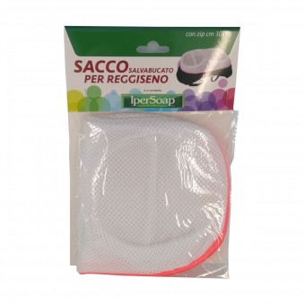 IPERSOAP SACCO SALVABUCATO PER REGGISENO CON ZIP 30x18 CM, ACCESSORI PER LA BIANCHERIA, S159042, 84553