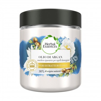 HERBAL ESSENCES MASCHERA CAPELLI DANNEGGIATI OLIO DI ARGAN 250 ML , DOPO SHAMPOO, S159278, 84576