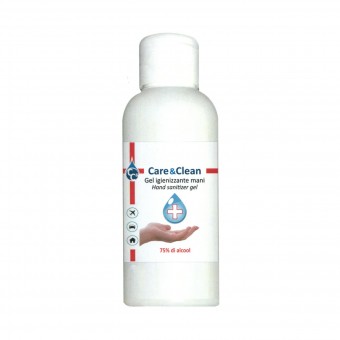 CARE & CLEAN GEL IGIENIZZANTE MANI CON 75% DI ALCOOL 100 ML , MEDICAZIONE & PRONTO SOCCORSO, S159172, 84600