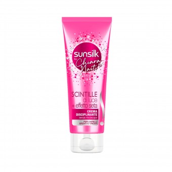 SUNSILK SCINTILLE DI LUCE CREMA DISCIPLINANTE SENZA RISCIACQUO CAPELLI SPENTI E CRESPI TUBO 75 ML , DOPO SHAMPOO, S149691, 84634