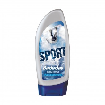BADEDAS BAGNODOCCIA SPORT ENERGIZZANTE MUSCHIO E SALI MINERALI 250 ML, BAGNO/DOCCIA SCHIUMA, S003153, 84676