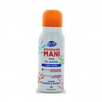 EVIN CARE IGIENIZZANTE MANI SPRAY CON 75% DI ALCOOL 100 ML, MEDICAZIONE & PRONTO SOCCORSO, S159361, 84744