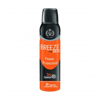 BREEZE DEODORANTE SPRAY MEN 48h POWER PROTECTION 125 ML, DEODORANTI ANTIODORE PER PERSONA, S159354, 84763