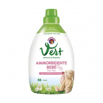 CHANTECLAIR VERT BEBE' AMMORBIDENTE DOLCE TALCO 45 LAVAGGI 900 ML, AMMORBIDENTI, S159407, 84830