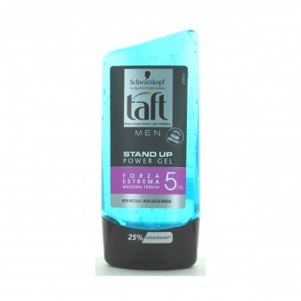 TAFT 5 POWER GEL LOOKS STAND UP TENUTA MEGA FORTE 150 ML , FISSATIVI, S140041, 84954