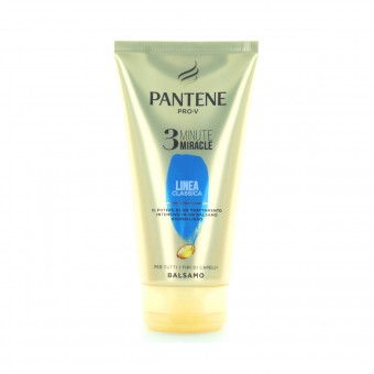 PANTENE BALSAMO 3 MINUTE MIRACLE CLASSICO CAPELLI NORMALI 150 ML, DOPO SHAMPOO, S144841, 84966