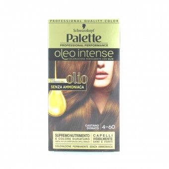 PALETTE OLEO INTENSE SENZA AMMONIACA N.4-60 CASTANO DORATO, COLORANTI, S116864, 85024
