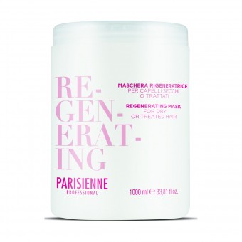 PARISIENNE MASCHERA CAPELLI RIGENERATRICE PROFESSIONA CAPELLI SECCHI O TRATTATI VASO 1000 ML, SHAMPOO, S159524, 85069