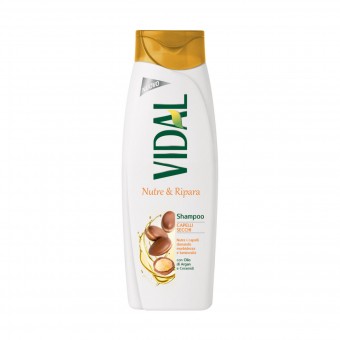VIDAL SHAMPOO NUTRE & RIPARA CAPELLI SECCHI 250 ML, SHAMPOO, S113671, 85117