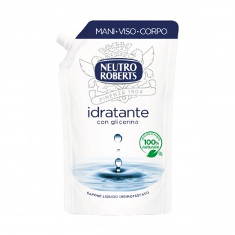 NEUTRO ROBERTS SAPONE LIQUIDO ECOPOUCH IDRATANTE CON GLICERINA 400 ML, SAPONI, S159593, 85166