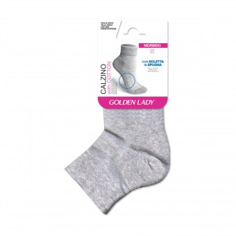 GOLDEN LADY SPORTY CLASSICO CALZINO GRIGIO MELANGE TAGLIA S/M, CALZE, COLLANT & GAMBALETTI, S159554, 85171