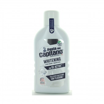 PASTA DEL CAPITANO COLLUTORIO WHITENING E DENTI SENSIBILI OX-ACTIVE 400 ML, COLLUTORI, S093418, 85212