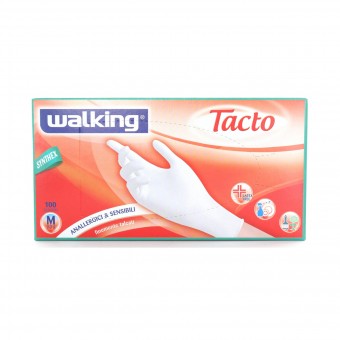 WALKING GUANTI LATTICE SINTETICO TACTO USA&GETTA 100 PZ MEDIO , GUANTI, S041850, 85277