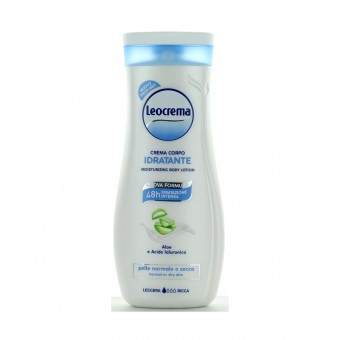 LEOCREMA CREMA CORPO FLUIDA IDRATANTE PELLE NORMALE 250 ML, TRATTAMENTO CORPO, S033605, 85325