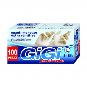 GIGI CASA GUANTI LATTICE MISURA GRANDE SCATOLA 100 PZ, GUANTI, S114027, 85366