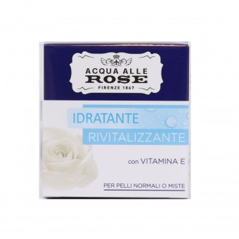 ACQUA ALLE ROSE CREMA VISO IDRATANTE RIVITALIZZANTE PELLI NORMALI O MISTE 50 ML , CURA VISO DONNA, S126368, 85541