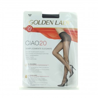 GOLDEN LADY CIAO COLLANT 20 DEN 36O BLEU TAGLIA 2, CALZE, COLLANT & GAMBALETTI, S024315, 85547