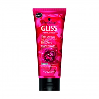 GLISS BALSAMO INTENSIVO COLORE BRILLANTE CAPELLI COLORATI O SCHIARITI 200 ML, DOPO SHAMPOO, S159724, 85625