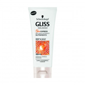 GLISS BALSAMO INTENSIVO NUTRIMENTO CAPELLI DA NORMALI A SECCHI 200 ML, DOPO SHAMPOO, S159725, 85626