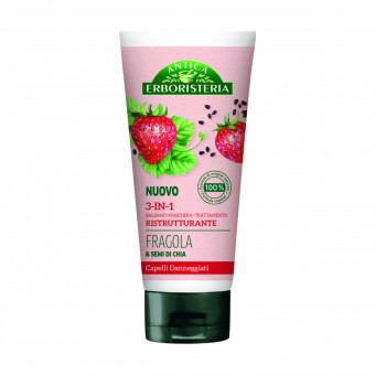 ANTICA ERBORISTERIA BALSAMO 3in1-MASCHERA-TRATTAMENTO RISTRUTTURANTE FRAGLOA & SEMI DI CHIA TUBO 200 ML , DOPO SHAMPOO, S159730, 85631