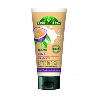 ANTICA ERBORISTERIA BALSAMO 3in1-MASCHERA-TRATTAMENTO IDRATANTE LATTE DI RISO & FRUTTO DELLA PASSIONE TUBO 200 ML, DOPO SHAMPOO, S159732, 85633