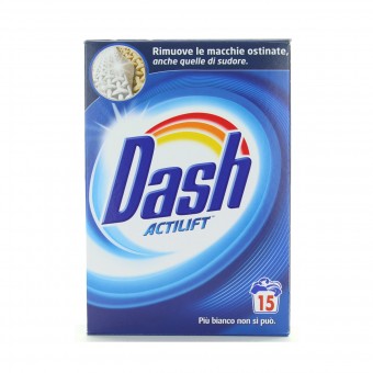 DASH DETERSIVO BUCATO LAVATRICE IN POLVERE REGOLARE FUSTINO 15 LAVAGGI, BUCATO LAVATRICE, S000057, 85659