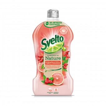 SVELTO PIATTI NATURE GENTILEZZA CON ROSA CANINAE OLIO ESSENZIALE DI POMPELMO 450 ML , STOVIGLIE MANO, S159828, 85764