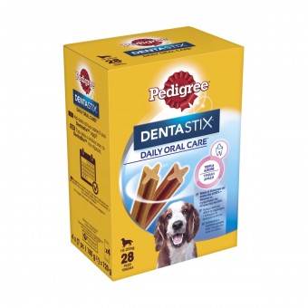PEDIGREE DENTASTIX DOG MEDIUM 10-25 KG 28 PZ, IGIENE, S128656, 86331