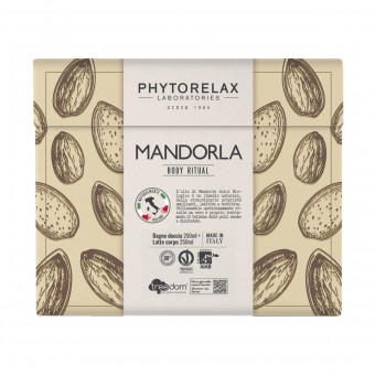 PHYTORELAX BODY RITUAL COFANETTO MANDORLA - BAGNO DOCCIA 250 ML + LATTE CORPO 250 ML, CONFEZIONI REGALO, S160161, 86524