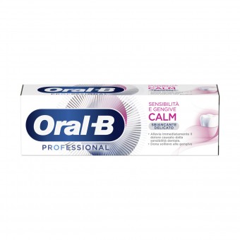 ORAL B DENTIFRICIO SENSIBILITA' e GENGIVE CALM SBIANCANTE DELICATO 75 ML , DENTIFRICI, S160217, 86599