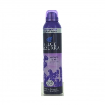 FELCE AZZURRA ARIA DI CASA SPRAY LAVANDA & IRIS ML 250, DEODORANTE AZIONE ISTANTANEA, S041757, 86669
