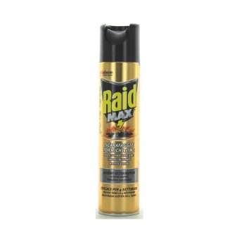 RAID MAX INSETTICIDA SCARAFAGGI E FORMICHE 300 ML, INSETTICIDI STRISCIANTI, S029754, 86698