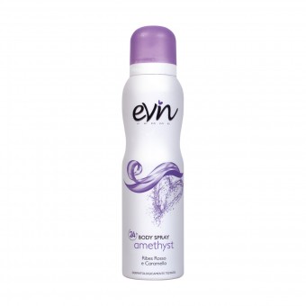EVIN FEMME BODY SPRAY AMETHYST RIBER & CARAMELLO 150 ML, DEODORANTI ANTIODORE PER PERSONA, S160291, 86711