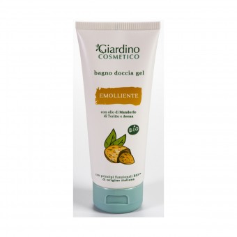GIARDINO COSMETICO BIO BAGNO DOCCIA GEL EMOLLIENTE TUBO 200 ML, BAGNO/DOCCIA SCHIUMA, S160308, 86726