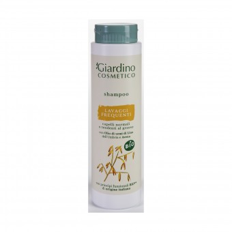 GIARDINO COSMETICO BIO SHAMPOO LAVAGGI FREQUENTI CAPELLI NORMALI O TENDENTI AL GRASSO 250 ML, SHAMPOO, S160311, 86729