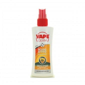 VAPE DERM REPELLENTE ANTIPUNTURA SCUDO ATTIVO LOZIONE 100 ML, INSETTOREPELLENTI/DOPO PUNTURA, S133920, 86928