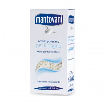 MANTOVANI AMIDO PURISSIMO PER IL BAGNO EMOLLIENTE e RINFRESCANTE 250 grammi, SALI - OLII - AMIDI BAGNO, S160472, 86994