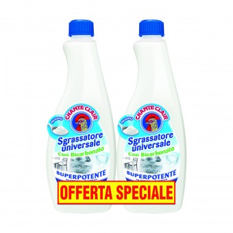 CHANTECLAIR SGRASSATORE RICARICA CON BICARBONATO 2 PEZZI DA 625 ML , SGRASSATORI/PICCOLE SUPERFICI, S159495, 86997