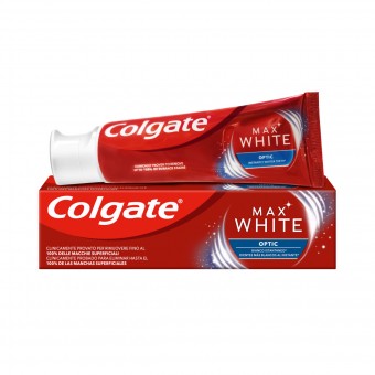 COLGATE DENTIFRICIO SBIANCANTE ISTANTANEO MAX WHITE OPTIC 75 ML, DENTIFRICI, S134160, 87024