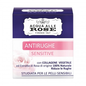 ACQUA ALLE ROSE ANTIRUGHE SENSITIVE PELLI SENSIBILI 50 ML, CURA VISO DONNA, S160570, 87103