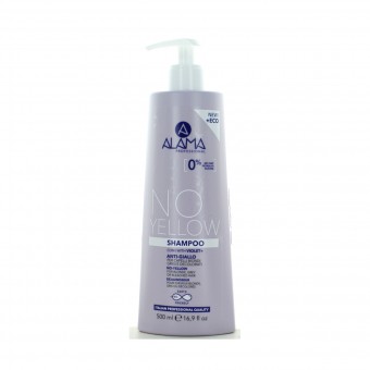 ALAMA NO-YELLOW SHAMPOO CAPELLI BIONDI, GRIGI O DECOLORATI 500 ML, SHAMPOO, S148609, 87239